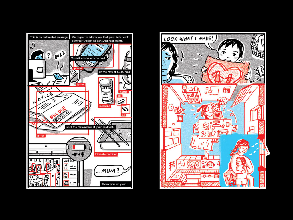 a comic spread