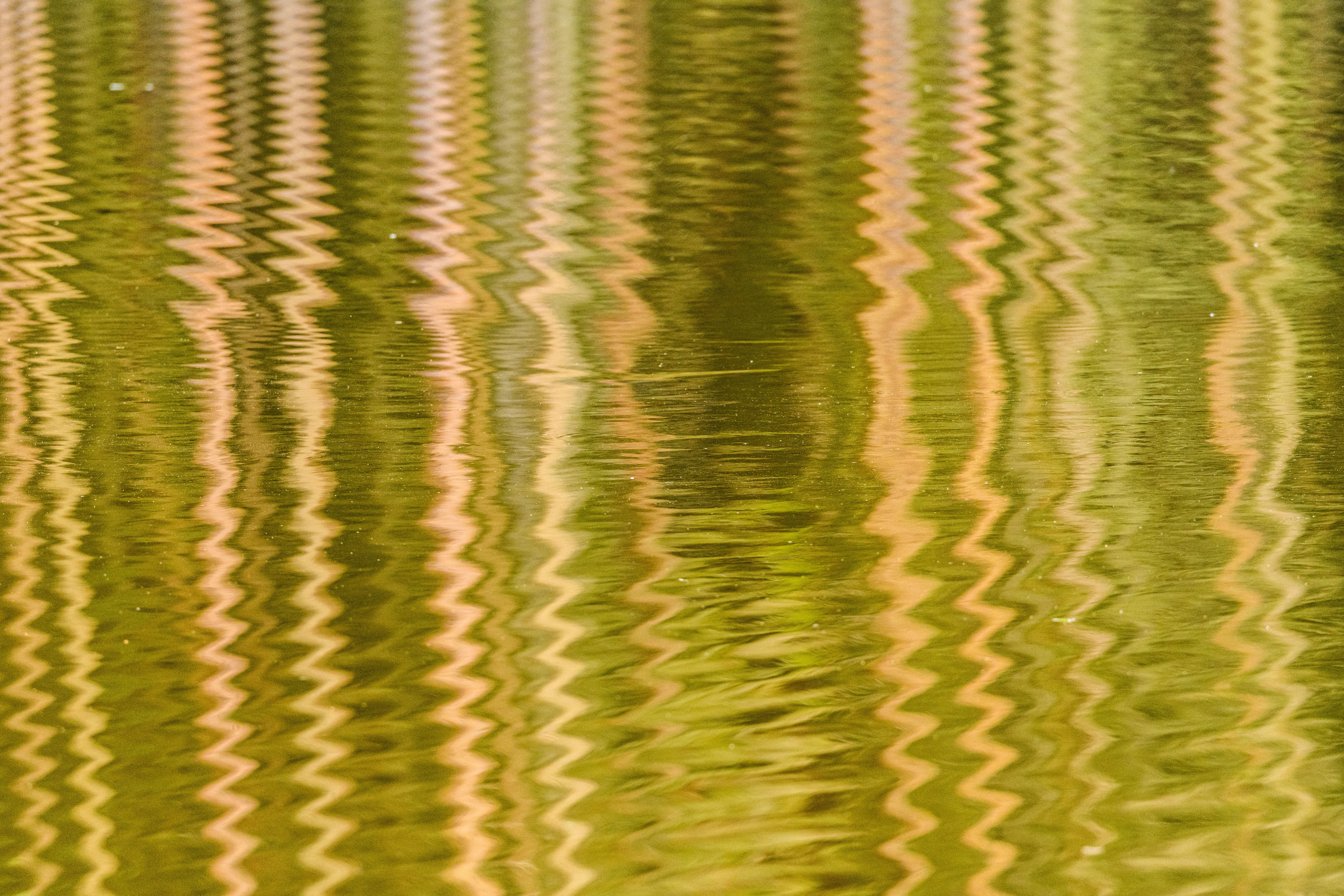 yellow ripples, abstract