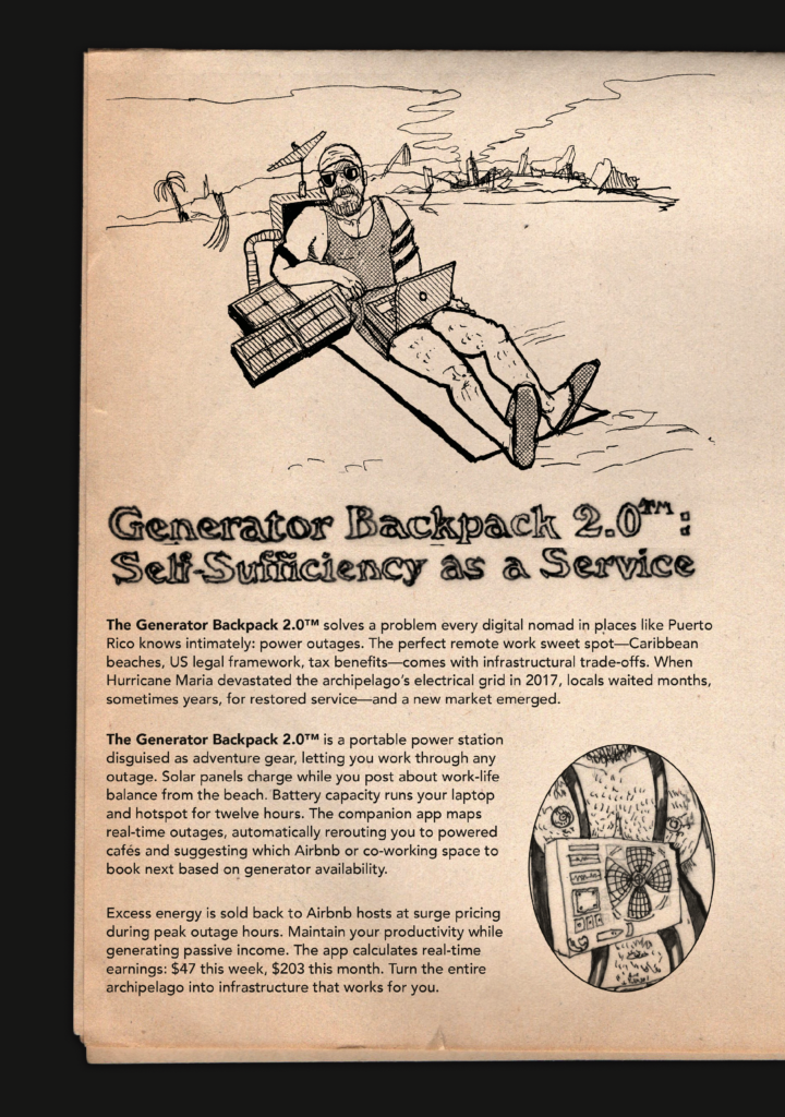 cartoon from book in sepia